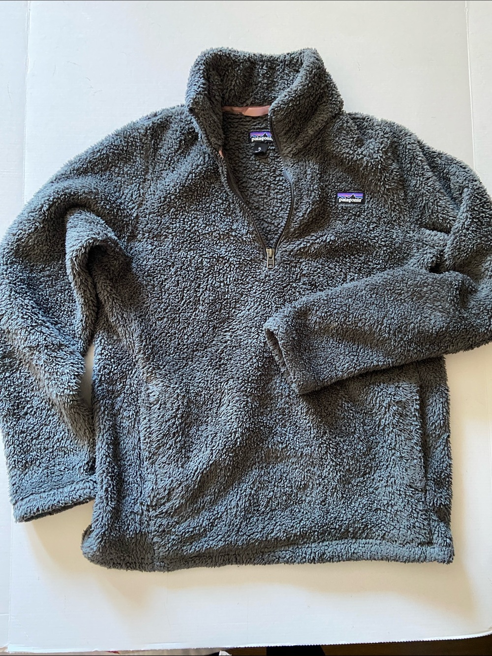 Patagonia Los Gatos 1/4 zip fleece Kids size 14